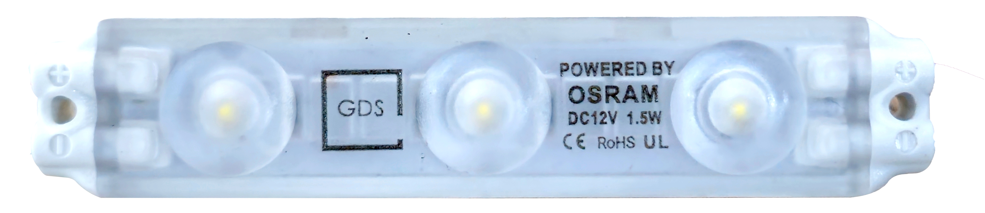 GDS-OIM-1.5W OSRAM Module | 1.5W | 6500K | IP65 | 12V | Signage, Retail Lighting | OSRAM SMD | High Reliability